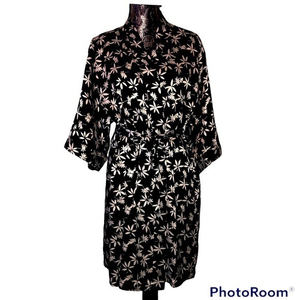 Vintage Barbizon daisy robe kimono‎